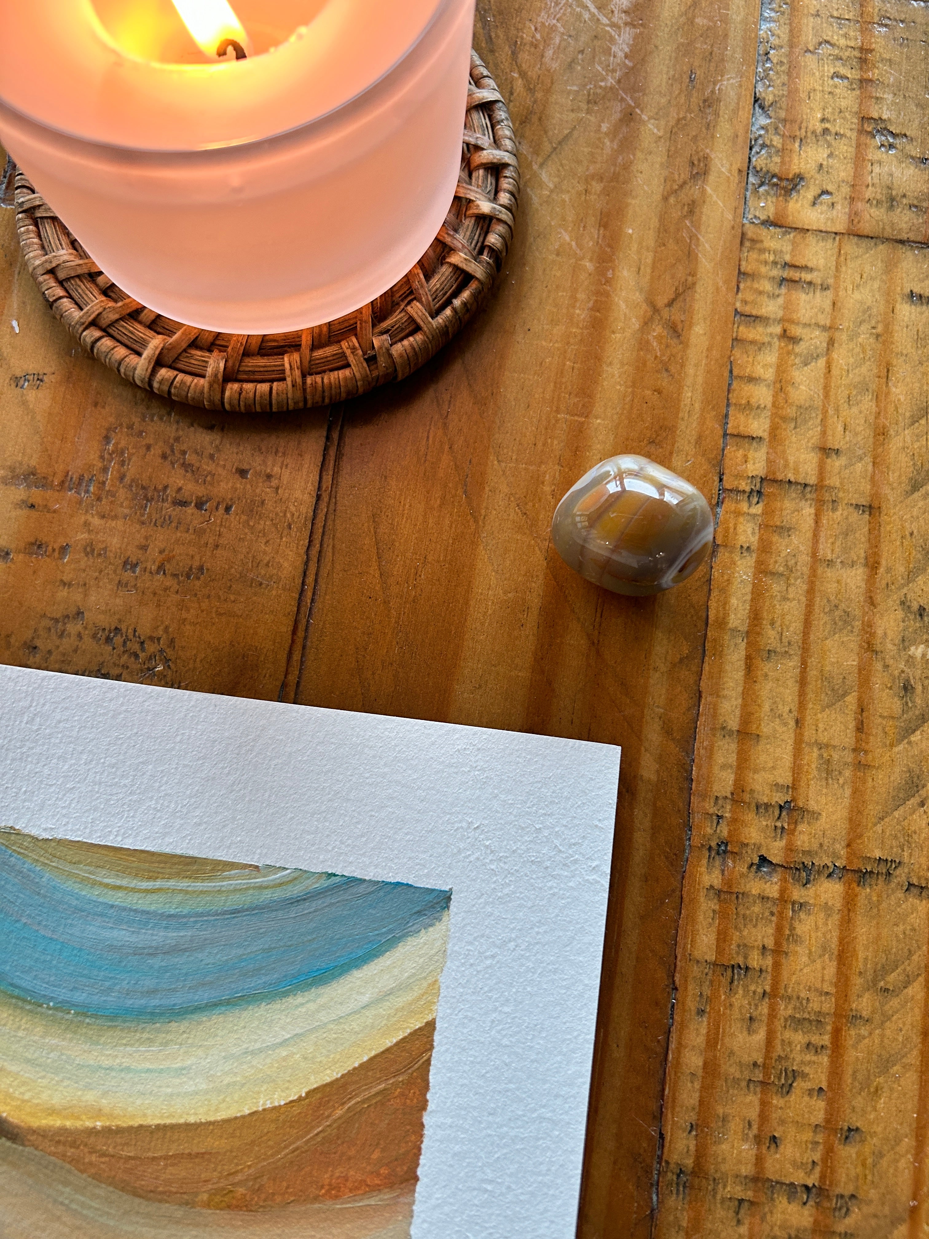 Multicolour Agate Tumble